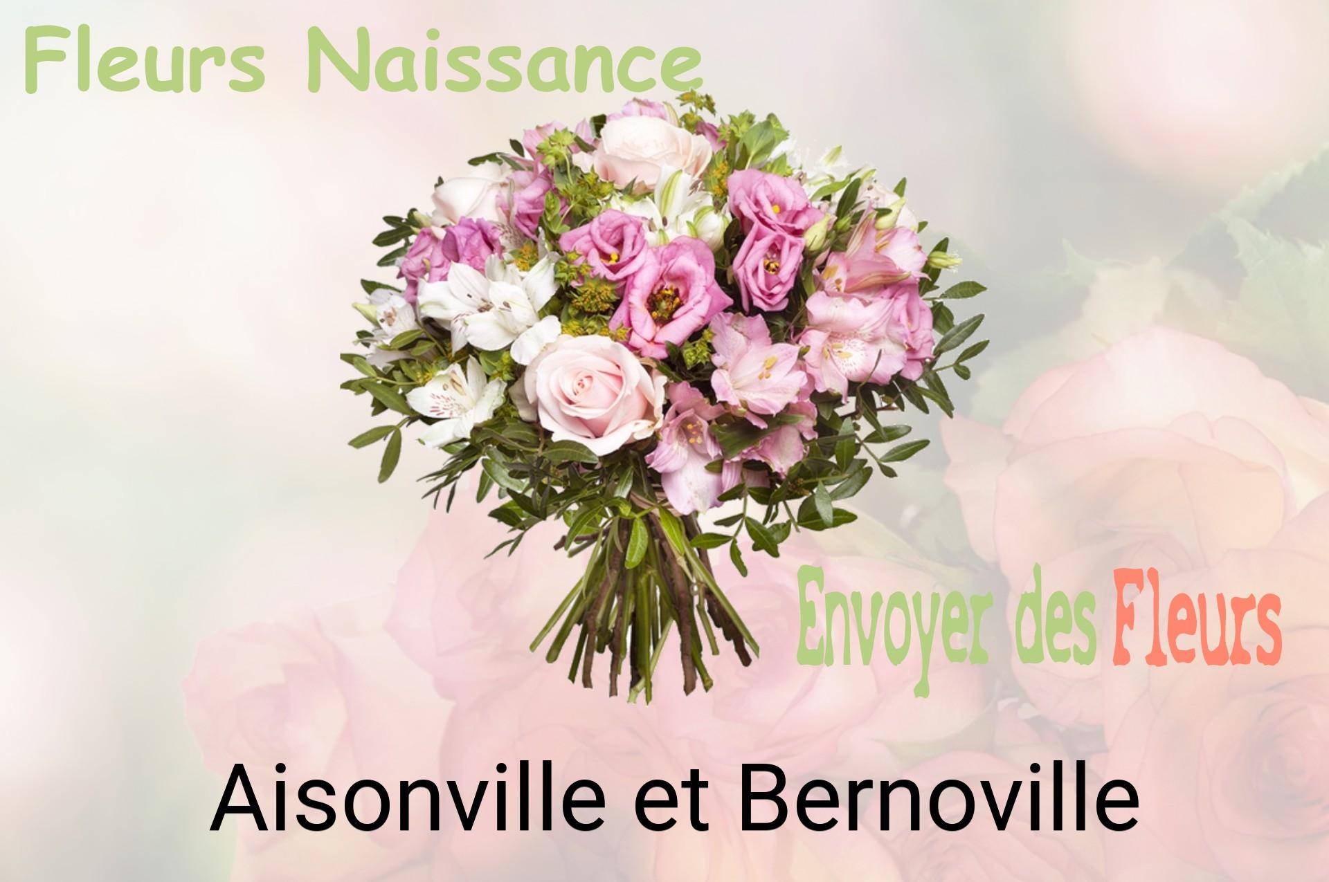 Bouquet de fleurs de naissance livré à Aisonville-et-Bernoville