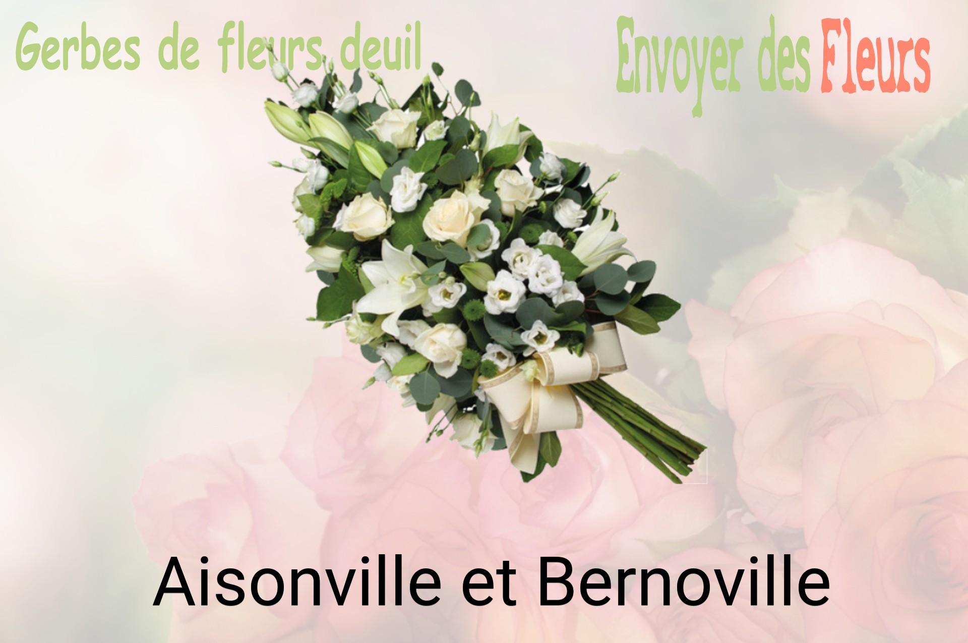Gerbe de fleurs de deuil livrée à Aisonville-et-Bernoville