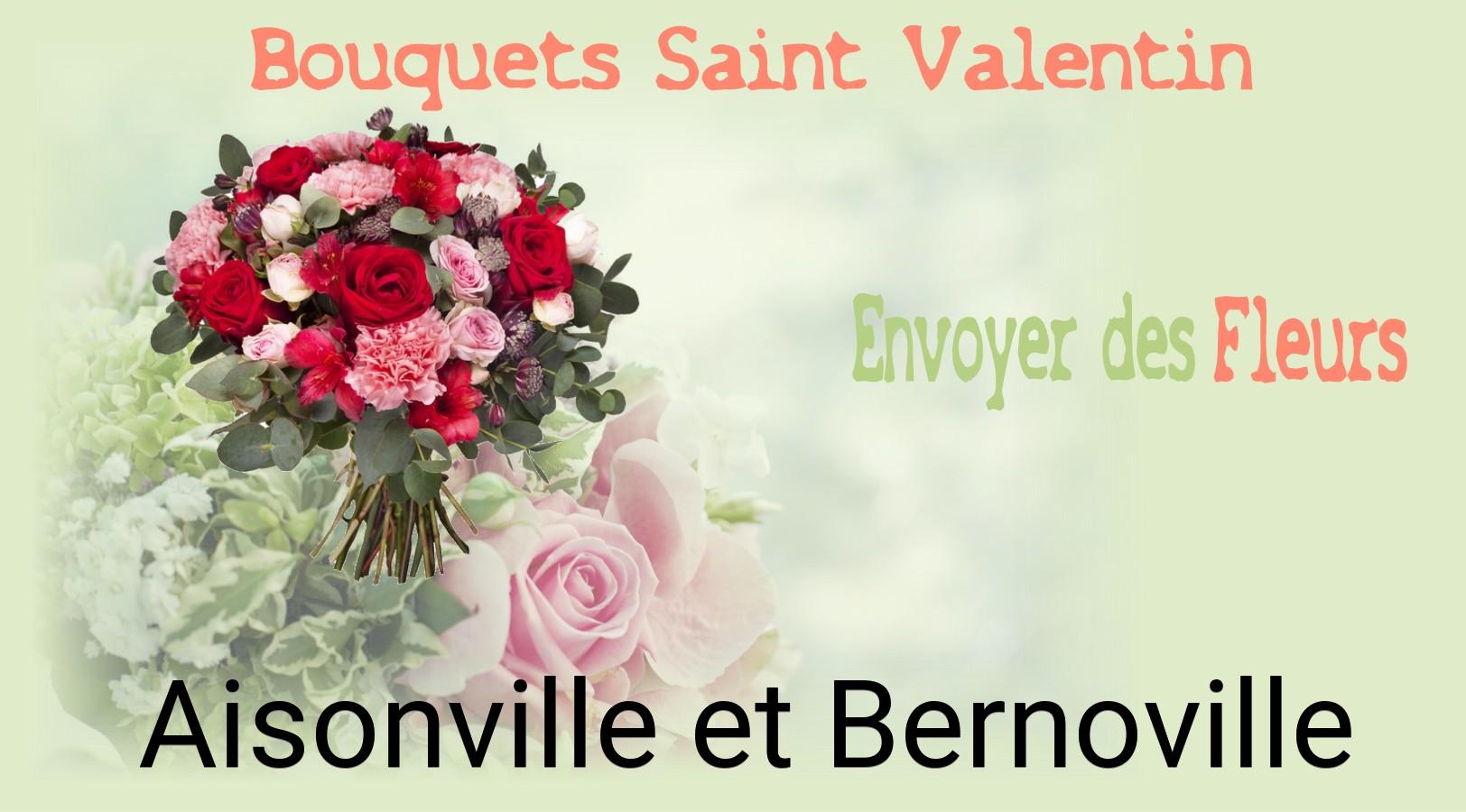 Roses de Saint-Valentin livrées à Aisonville-et-Bernoville